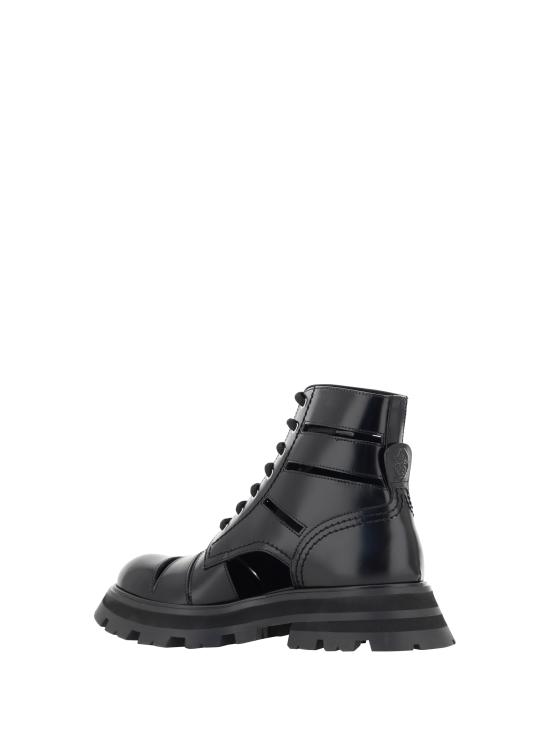  알렉산더 맥퀸 부츠 755644WIDU0 1000 BLACK - ALEXANDER MCQUEEN