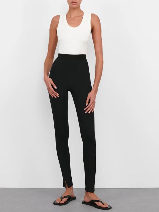  워드로브NYC 스트레이트 팬츠 W2229R20JEBLK Black - WARDROBE.NYC