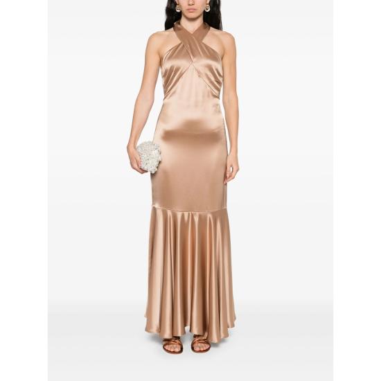 25FW Malina 롱 원피스 12248418 ALENA TAN NEUTRALS - MALINA