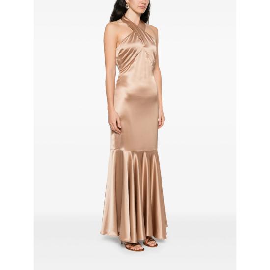 25FW Malina 롱 원피스 12248418 ALENA TAN NEUTRALS - MALINA