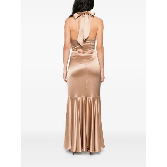 25FW Malina 롱 원피스 12248418 ALENA TAN NEUTRALS - MALINA