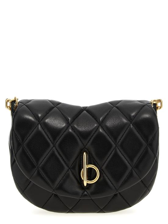  버버리 퀼티드 락킹 호스 백 8104628