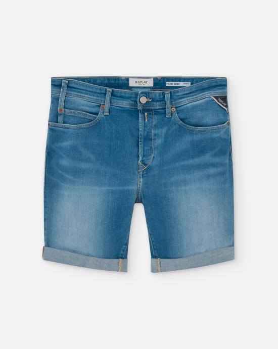 25SS 리플레이 데님 숏팬츠 MA981Y000573844 009 Blue