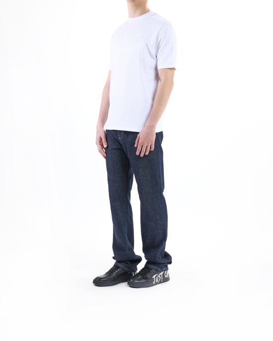 25SS 칼라거펠트 반팔 티셔츠 KM755133 552225 10 white BIANCO - KARL LAGERFELD