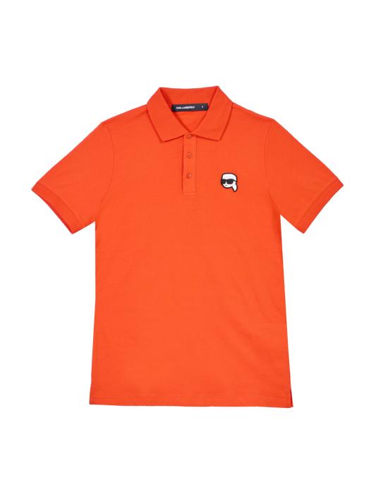 25SS 칼라거펠트 폴로 티셔츠 KM745710 552224 300 orange ARANCIONE