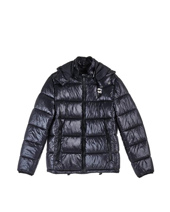 26SS 칼라거펠트 숏패딩 505022 524590 990 Black NERO