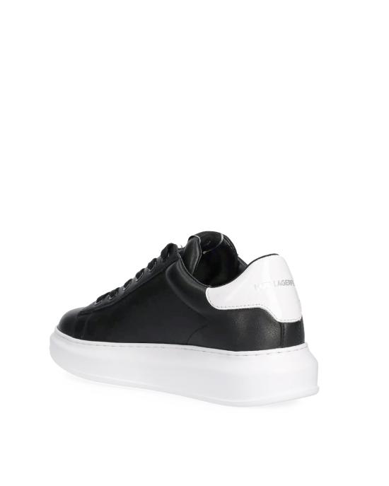 26FW 칼라거펠트 스니커즈 KL52538K 000 black leather NERO BIANCO - KARL LAGERFELD