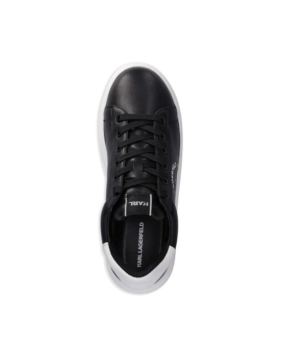 26FW 칼라거펠트 스니커즈 KL52538K 000 black leather NERO BIANCO - KARL LAGERFELD