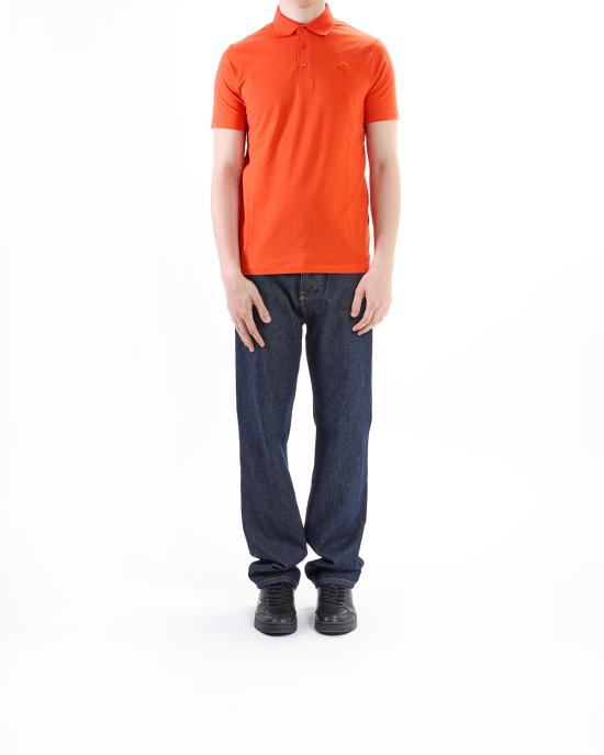 25SS 칼라거펠트 폴로 티셔츠 KM745750 552221 300 orange ARANCIONE - KARL LAGERFELD
