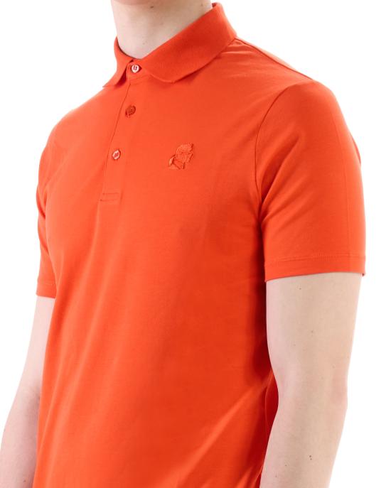25SS 칼라거펠트 폴로 티셔츠 KM745750 552221 300 orange ARANCIONE - KARL LAGERFELD