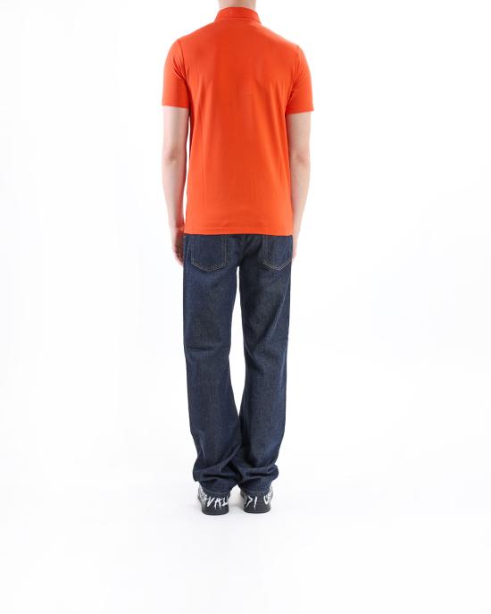25SS 칼라거펠트 폴로 티셔츠 KM745750 552221 300 orange ARANCIONE - KARL LAGERFELD