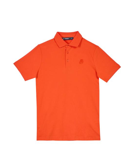 25SS 칼라거펠트 폴로 티셔츠 KM745750 552221 300 orange ARANCIONE