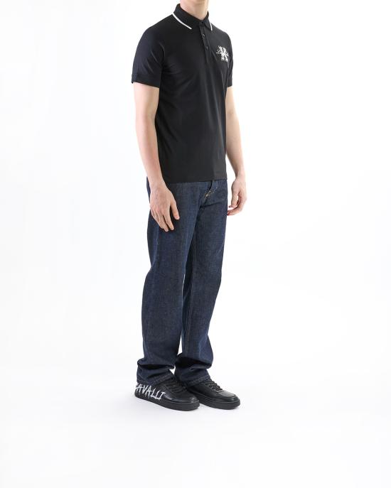 25SS 칼라거펠트 폴로 티셔츠 KM745015 552221 990 black NERO - KARL LAGERFELD