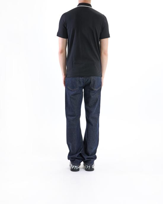 25SS 칼라거펠트 폴로 티셔츠 KM745015 552221 990 black NERO - KARL LAGERFELD