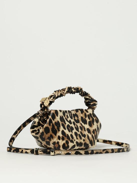 25FW 가니 토트백 A6948 943 Brown - GANNI