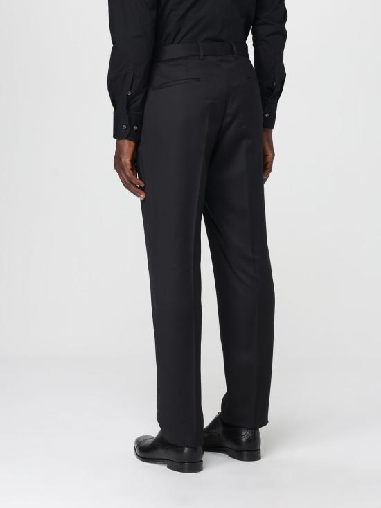 25FW 보스 스트레이트 팬츠 50469174 001 Black - BOSS