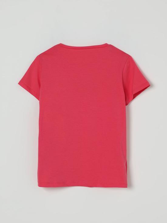 25FW [키즈] 리우조 티셔츠 GA5019J5003 90066 Coral - LIU JO