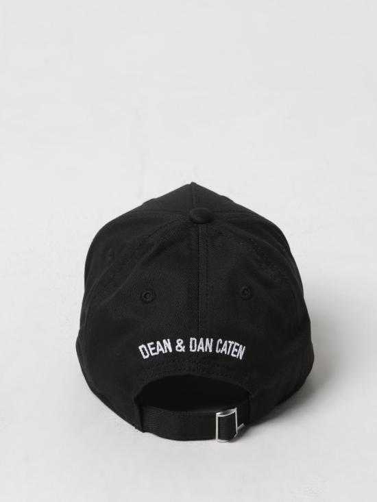  [키즈] 디스퀘어드2 모자 DQ2116D00YT DQ900 Black - DSQUARED2