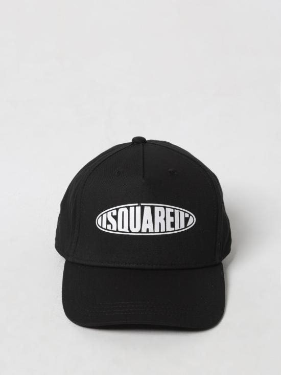  [키즈] 디스퀘어드2 모자 DQ2116D00YT DQ900 Black - DSQUARED2