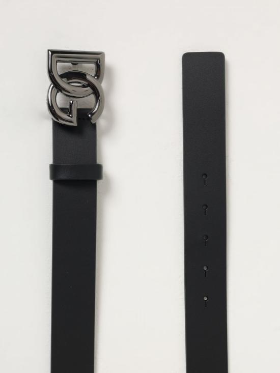 26FW 돌체앤가바나 가죽 벨트 BC4644AX622 8V363 Black - DOLCE & GABBANA