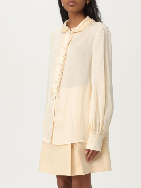 25FW 발렌티노 가라바니 블라우스 6B0AB7M093L ET5 Beige - VALENTINO GARAVANI