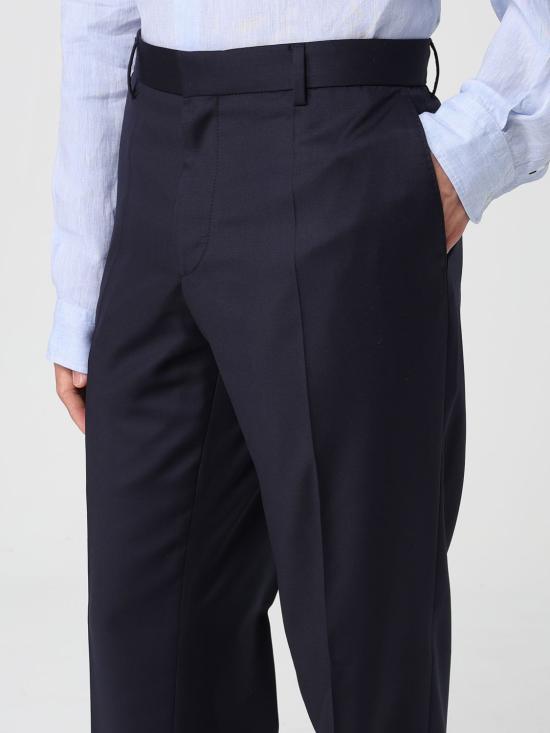 25FW 보스 스트레이트 팬츠 50469174 401 Blue - BOSS