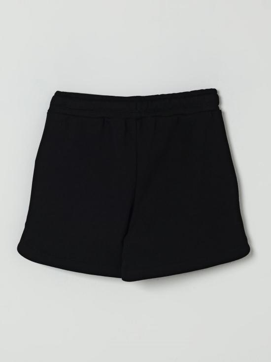 25FW [키즈] 모스키노 쇼츠/버뮤다 HDQ01MLCA52 60100 Black - MOSCHINO