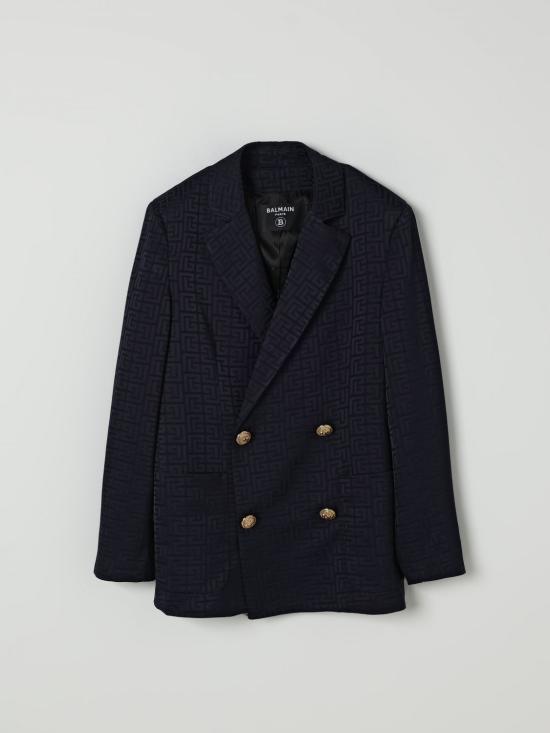 25SS [키즈] 발망 캐주얼 자켓 BW2Q34S0192 60K Blue