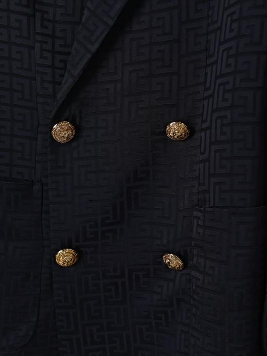 25SS [키즈] 발망 캐주얼 자켓 BW2Q34S0192 60K Blue - BALMAIN