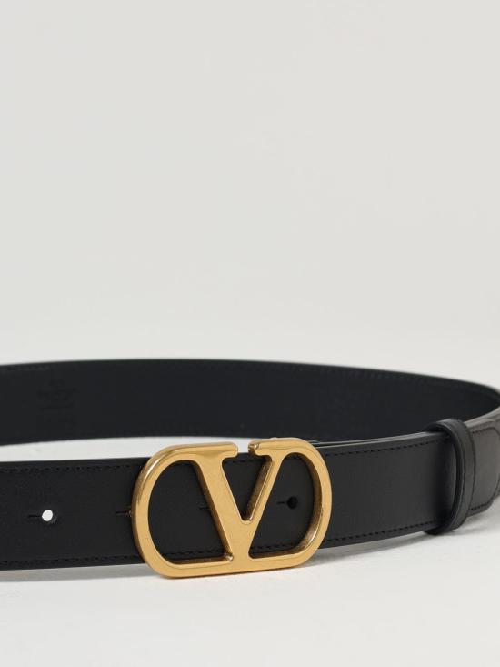 25FW 발렌티노 가라바니 레귤러 벨트 7W2T0SM3IYR 0NO Black - VALENTINO GARAVANI