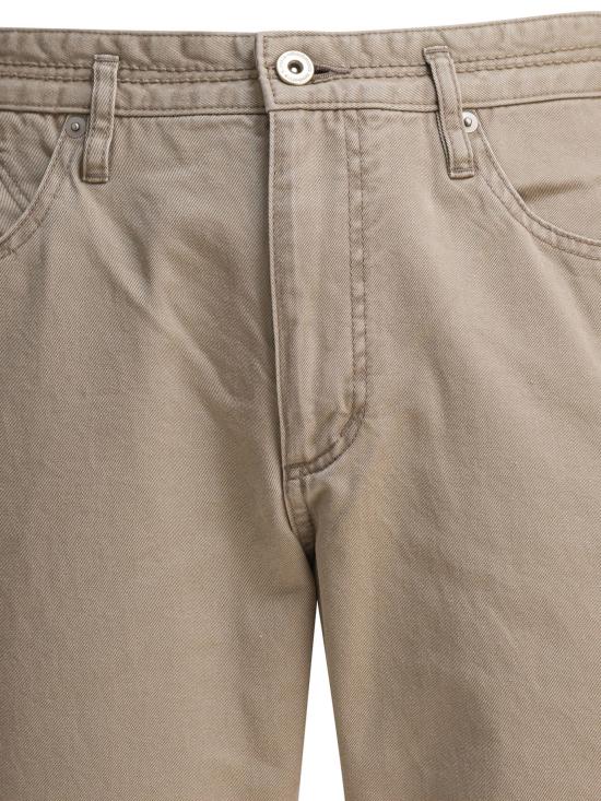 25SS 논네이티브 스트레이트 팬츠 포켓 5개 달린 베이지색 면바지 - NONNATIVE