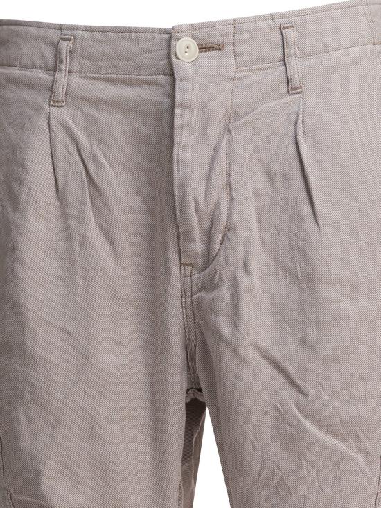 25SS 논네이티브 스트레이트 팬츠 린넨 혼방 카고 팬츠 (회색) - NONNATIVE