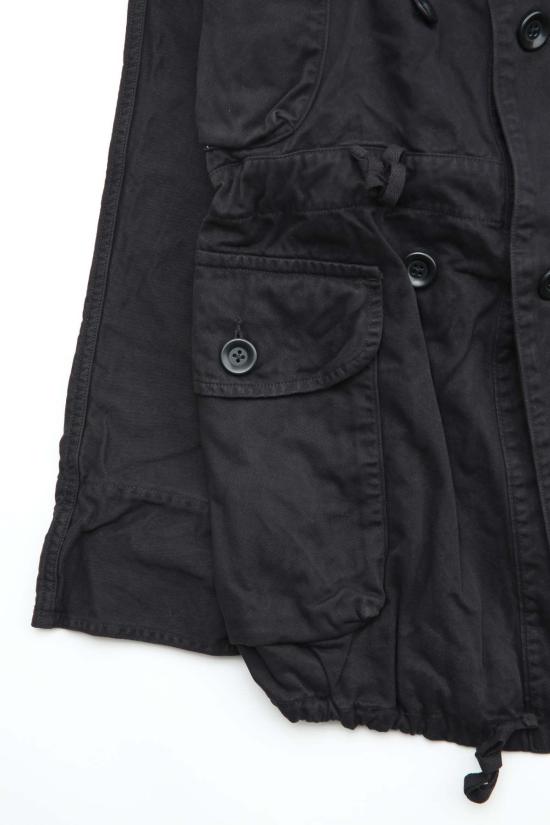  캐피탈 자켓 카피탈 카츠라기 코튼 링  블랙 - KAPITAL