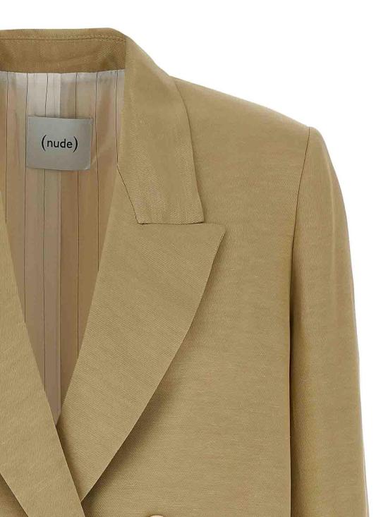  누드 수트 자켓 1103E25208243 Beige - NUDE