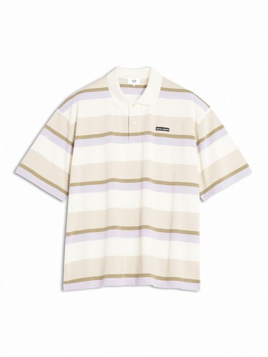  메종키츠네 반팔 티셔츠 OM00206KJ70190233 SOFT MAUVE CARDAMONE DOM
