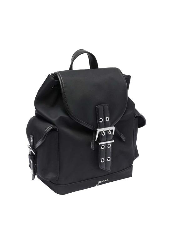 25FW 가니 스몰 버키 나일론 백팩 A6528099 Black - GANNI