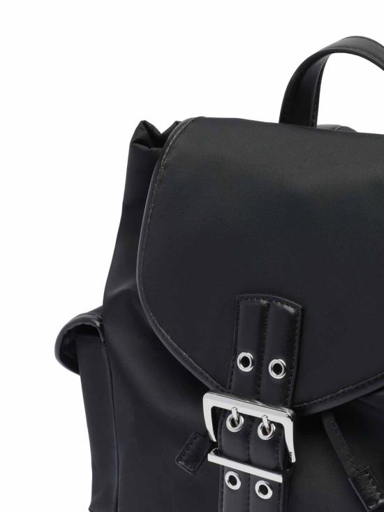 25FW 가니 스몰 버키 나일론 백팩 A6528099 Black - GANNI