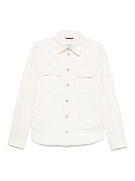 26SS 브루넬로 쿠치넬리 자켓 MD4796514C2378 Cream