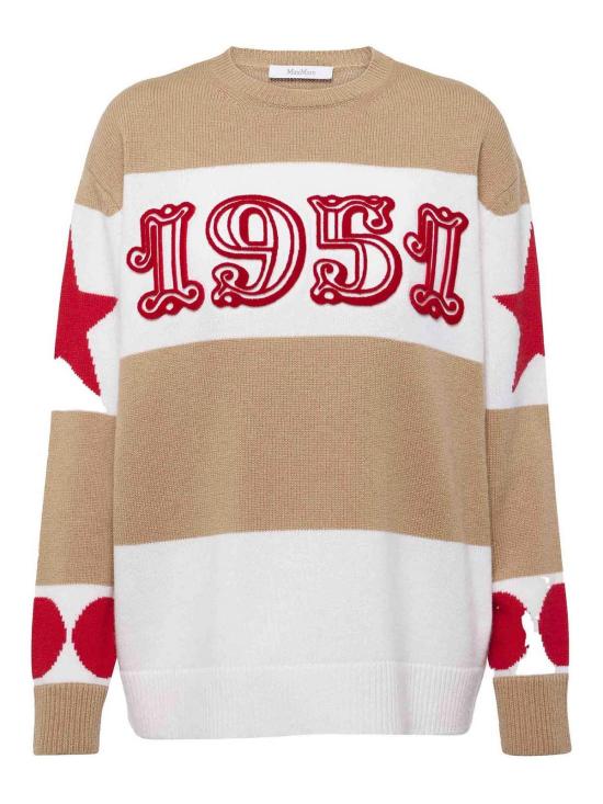 25FW 막스마라 긴팔 티셔츠 2421366121650DIRCE007 Camel