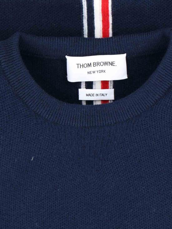  톰브라운 스웨터 MKA518AY1029415 Blue - THOM BROWNE