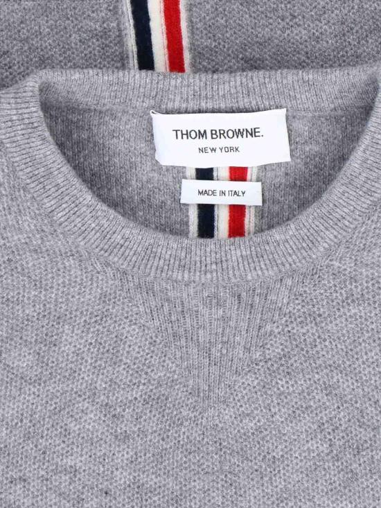 25FW 톰브라운 스웨터 MKA518AY1029055 Grey - THOM BROWNE