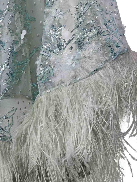  주헤어 무라드 튜닉 STU24059TUEM005146007 Green - ZUHAIR MURAD