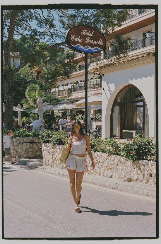  Ciao Ciao Vacation 숏팬츠 Spencer 미니 쇼츠 크림/레드 - OTHER BRANDS