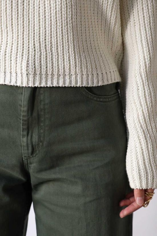  레이첼 코미 스트레이트 팬츠 푸에르토 판트 포레스트 - RACHEL COMEY