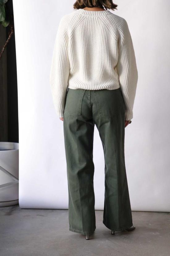  레이첼 코미 스트레이트 팬츠 푸에르토 판트 포레스트 - RACHEL COMEY