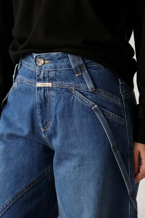  클로즈드 데님 팬츠 포르티 X 데님 미드 블루 - CLOSED