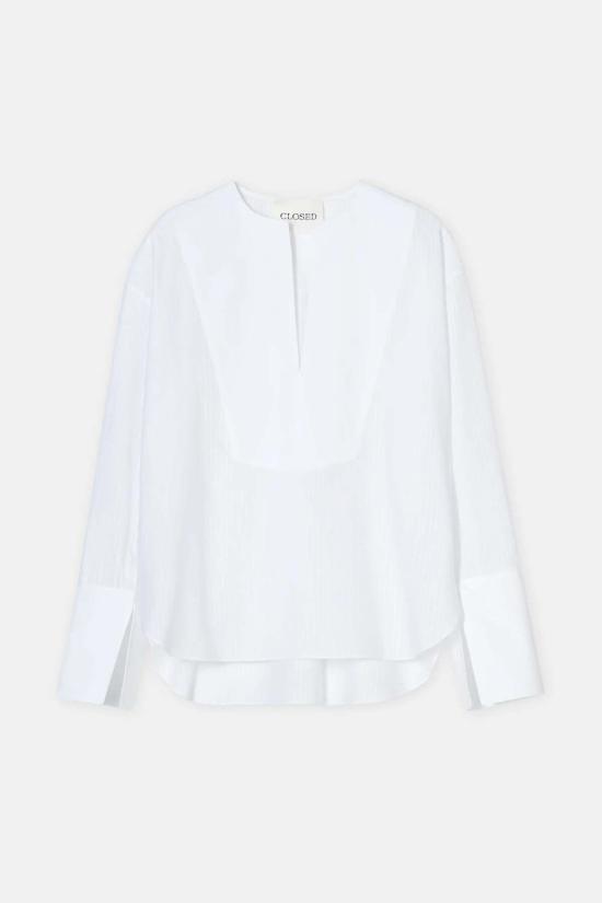  클로즈드 튜닉 닫힌  셔츠 화이트 - CLOSED