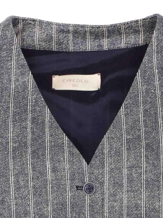 25SS 치르콜로1901 베스트 FD3486BLUE Grey - CIRCOLO 1901