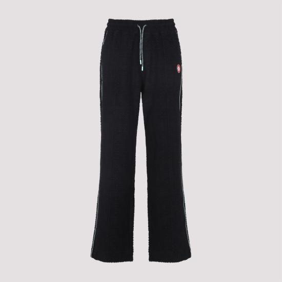 25FW 카사블랑카 스트레이트 팬츠 MPF25JTR27001 BLACK