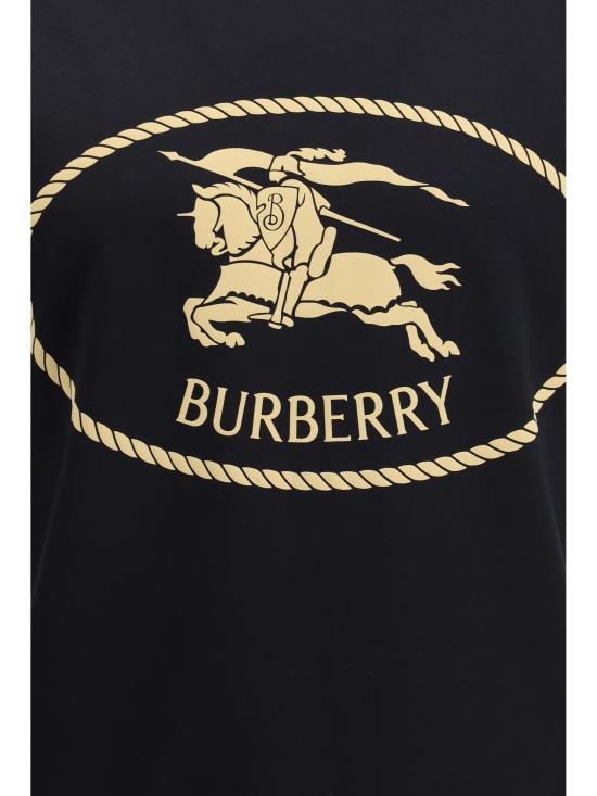 26SS 버버리 반팔 티셔츠 8110953 A1189 BLACK - BURBERRY